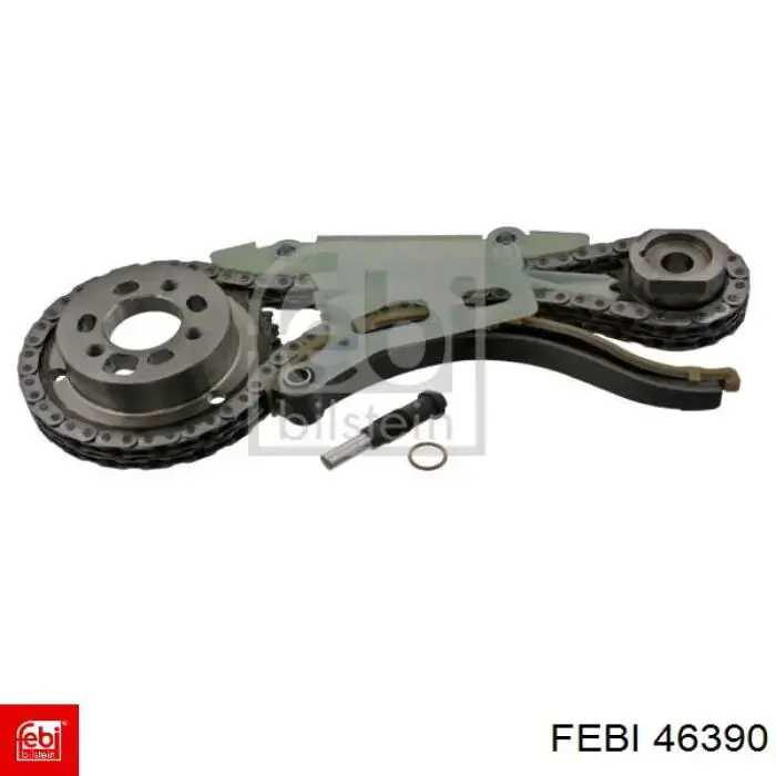 46390 Febi Cadeia do mecanismo de distribuição de gás, kit