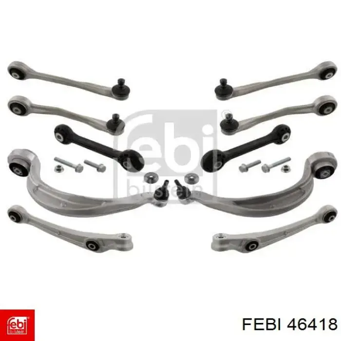 486356 Hart Kit de braços oscilantes de suspensão dianteira