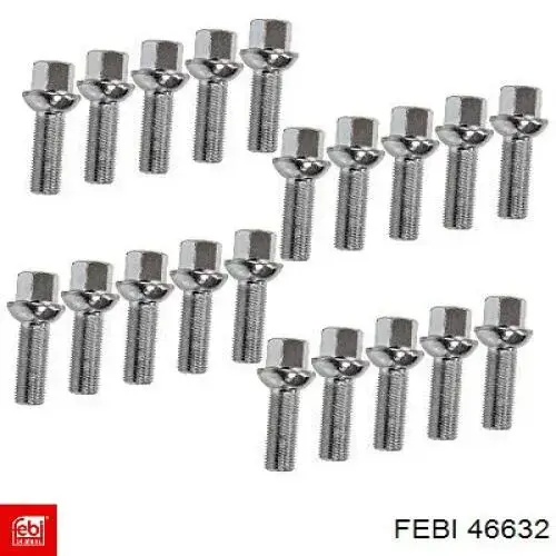 Compre 46632 Febi Parafuso de roda