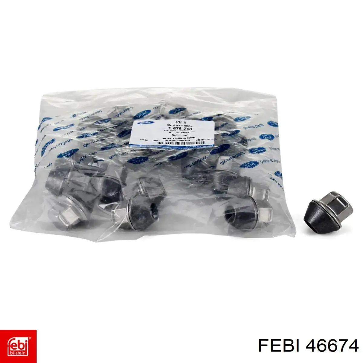 Compre 46674 Febi Porca de roda