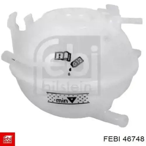 46748 Febi Tanque de expansão do sistema de esfriamento