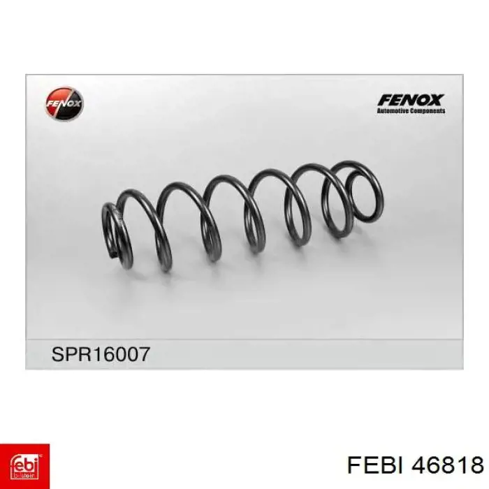 Mola traseira Febi 46818 preço, a partir de 31,05 USD