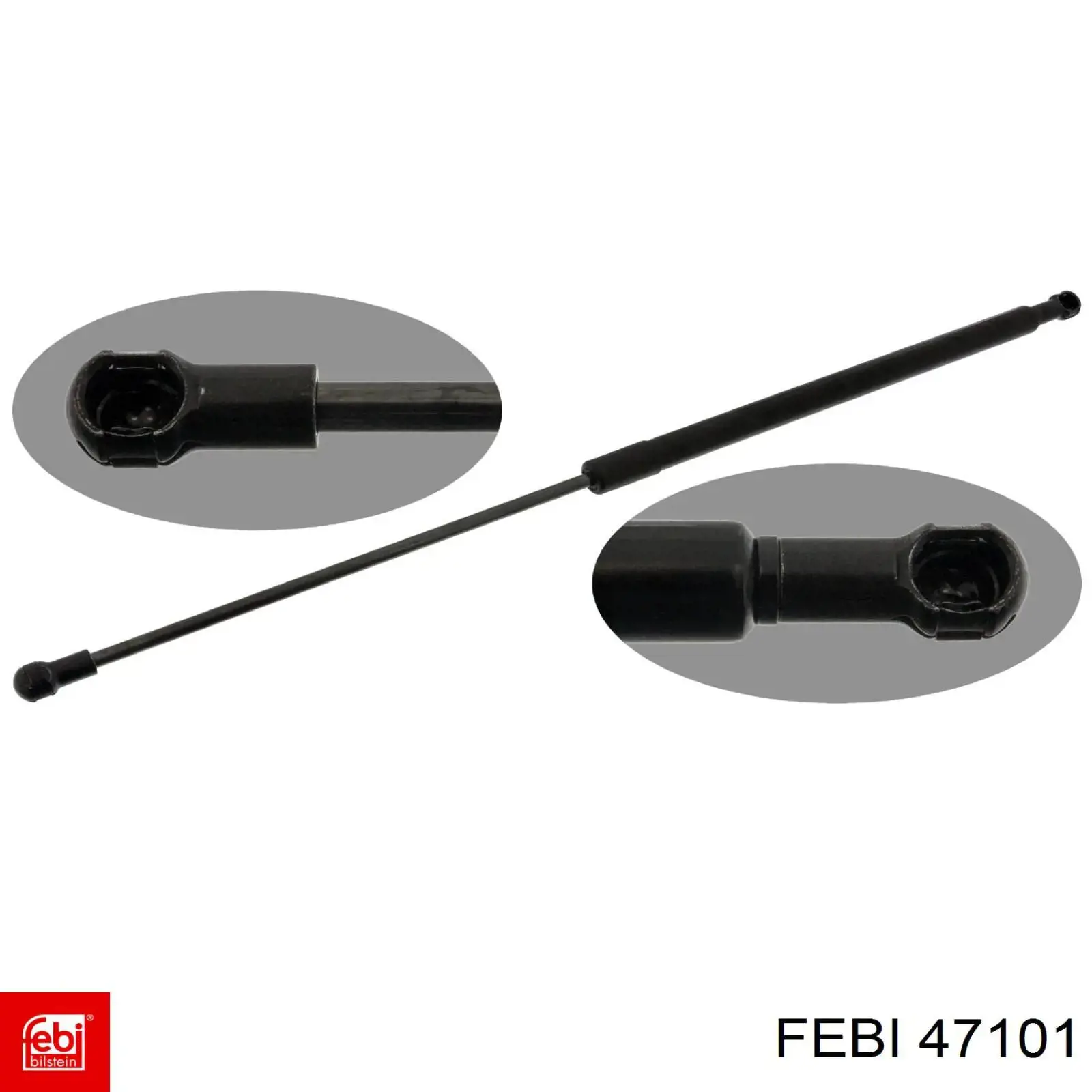 Amortecedor de tampa de porta-malas (de 3ª/5ª porta traseira) Febi 47101 preço, a partir de 32,82 USD