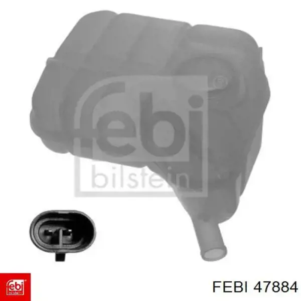 Tanque de expansão do sistema de esfriamento Febi 47884 preço, a partir de 28,96 USD