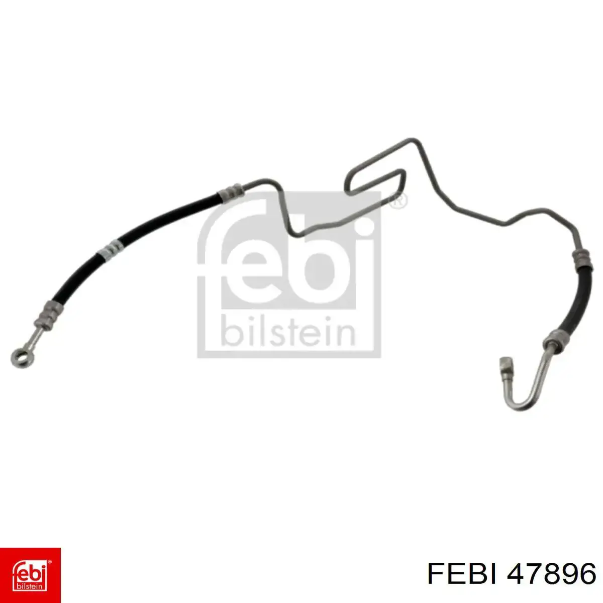 Compre 1J0422893HN VAG Mangueira da Direção hidrâulica assistida de pressão alta desde a bomba até a régua (do mecanismo)