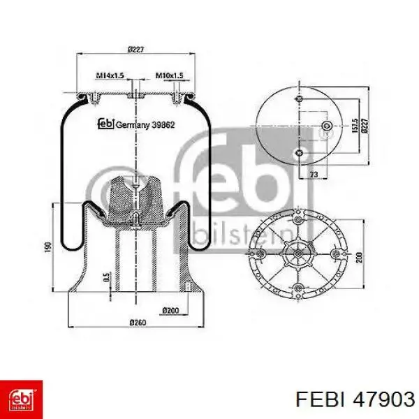 Compre 1682640880 Peugeot/Citroen Tanque de expansão do sistema de esfriamento