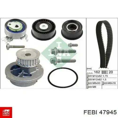Compre 47945 Febi Mangueira superior do tanque de expansão