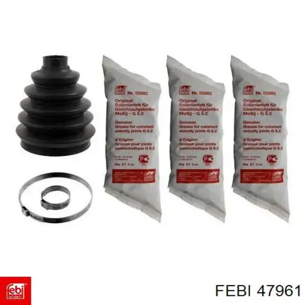 Bota de proteção externa de junta homocinética do semieixo dianteiro Febi 47961 preço, a partir de 29,79 USD