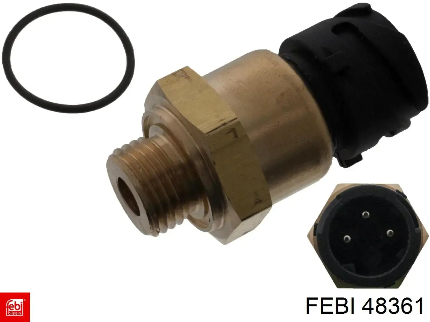 48361 Febi Sensor de pressão do sistema do freio pneumático