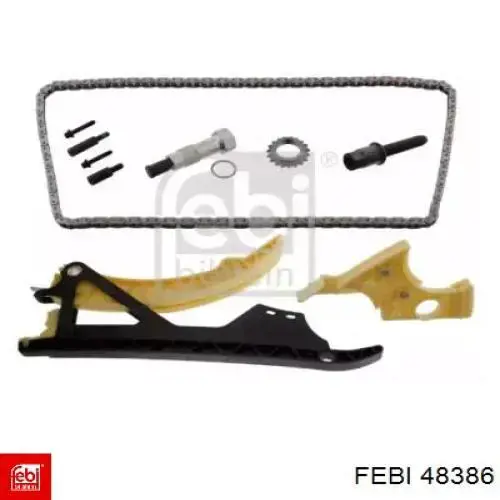 Compre 48386 Febi Cadeia do mecanismo de distribuição de gás, kit