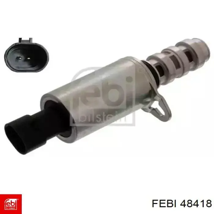 48418 Febi Válvula eletromagnética de posição (de fases) da árvore distribuidora