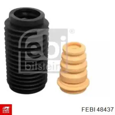 Pára-choque (grade de proteção) de amortecedor dianteiro + bota de proteção Febi 48437 preço, a partir de 31,16 USD