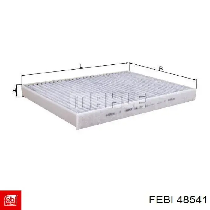 Filtro de salão Febi 48541 preço, a partir de 19,90 USD