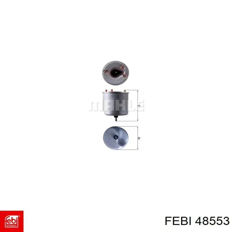 Compre 48553 Febi Filtro de combustível