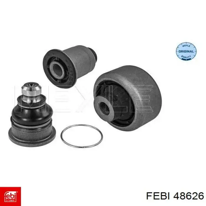 Bloco silencioso dianteiro do braço oscilante inferior Febi 48626 preço, a partir de 29,34 USD