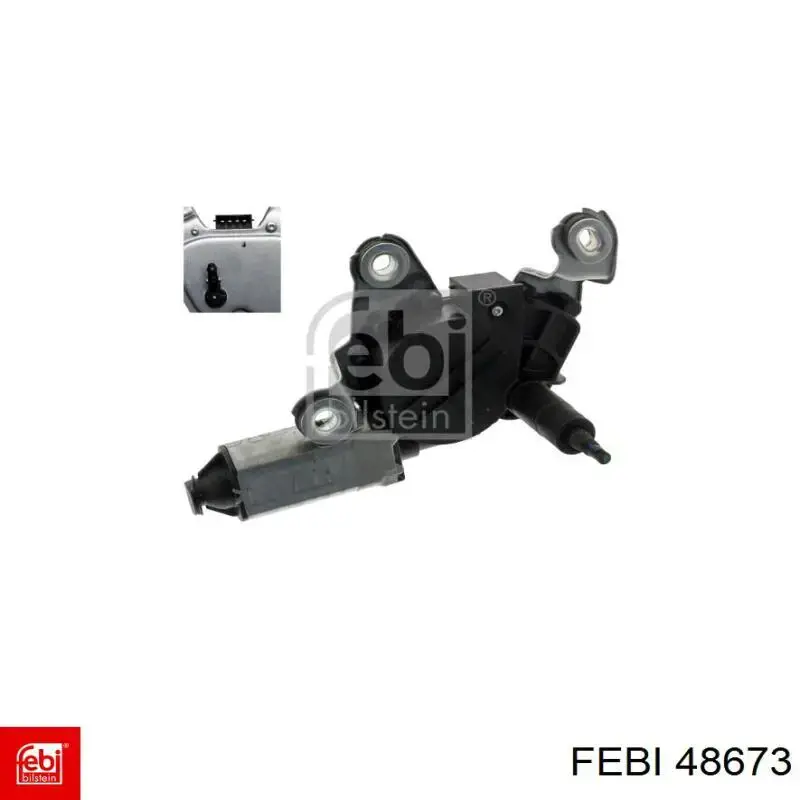 41955009 AND Motor de limpador pára-brisas de vidro traseiro