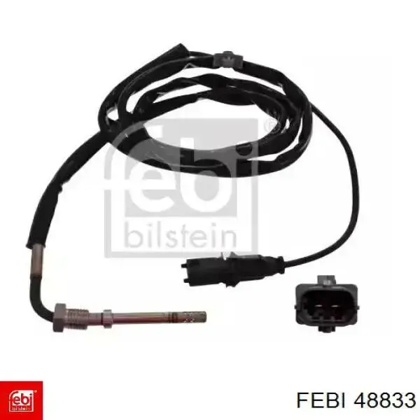 Sensor de temperatura dos gases de escape (GE), depois de filtro de partículas diesel Febi 48833 preço, a partir de 59,26 USD