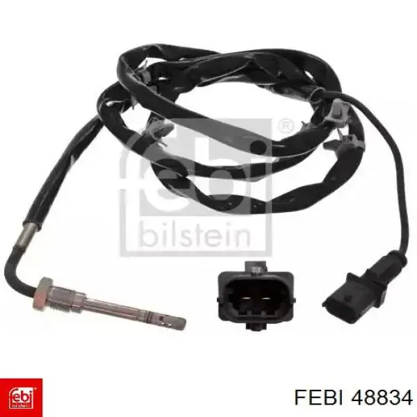 Sensor de temperatura dos gases de escape (GE), depois de filtro de partículas diesel Febi 48834 preço, a partir de 89,84 USD