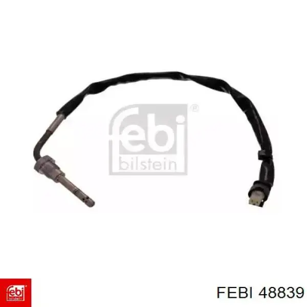 Compre 48839 Febi Sensor de temperatura dos gases de escape (GE), antes de turbina