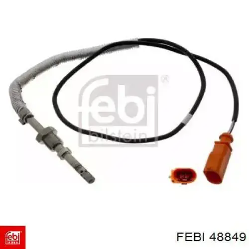 Sensor de temperatura dos gases de escape (GE), depois de filtro de partículas diesel Febi 48849 preço, a partir de 79,50 USD