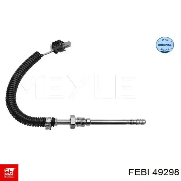 Sensor de temperatura dos gases de escape (GE), antes de filtro de partículas diesel Febi 49298 preço, a partir de 78,89 USD