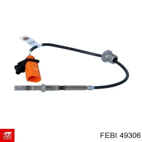 Compre 49306 Febi Sensor de temperatura dos gases de escape (GE), depois de filtro de partículas diesel