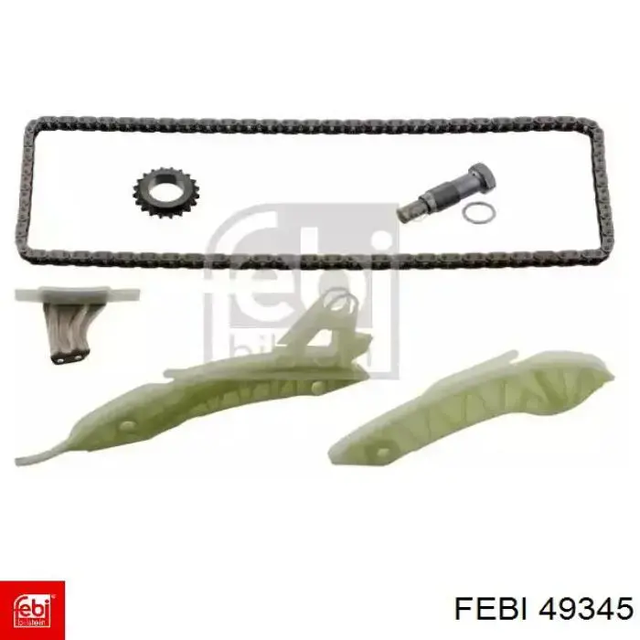 49345 Febi Cadeia do mecanismo de distribuição de gás, kit