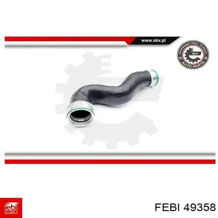 Compre 49358 Febi Mangueira (cano derivado) de intercooler