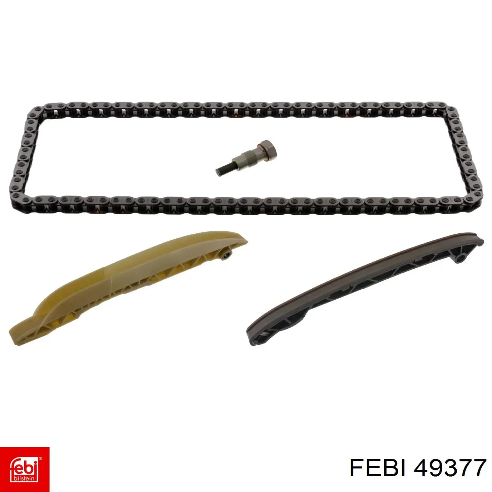 49377 Febi Cadeia do mecanismo de distribuição de gás, kit
