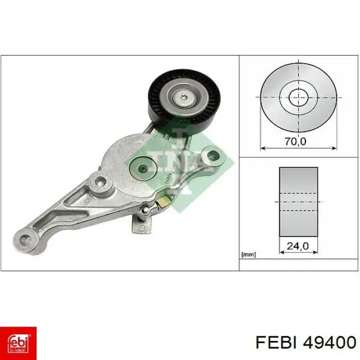 Cadeia do mecanismo de distribuição de gás, kit Febi 49400 preço, a partir de 444,83 USD