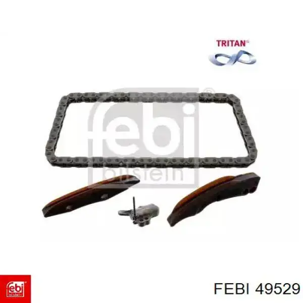 49529 Febi Cadeia do mecanismo de distribuição de gás, kit
