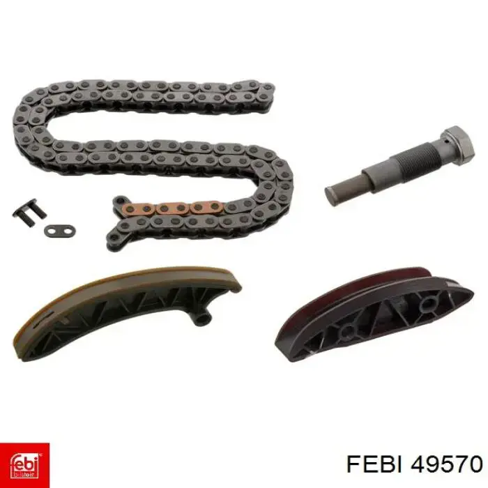 49570 Febi Cadeia do mecanismo de distribuição de gás, kit