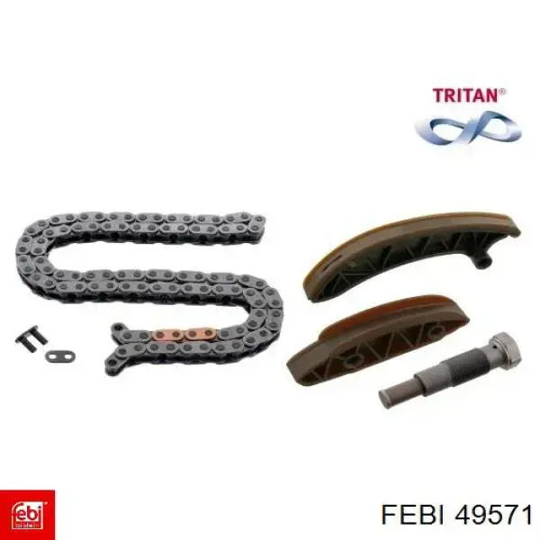 Compre 49571 Febi Cadeia do mecanismo de distribuição de gás, kit