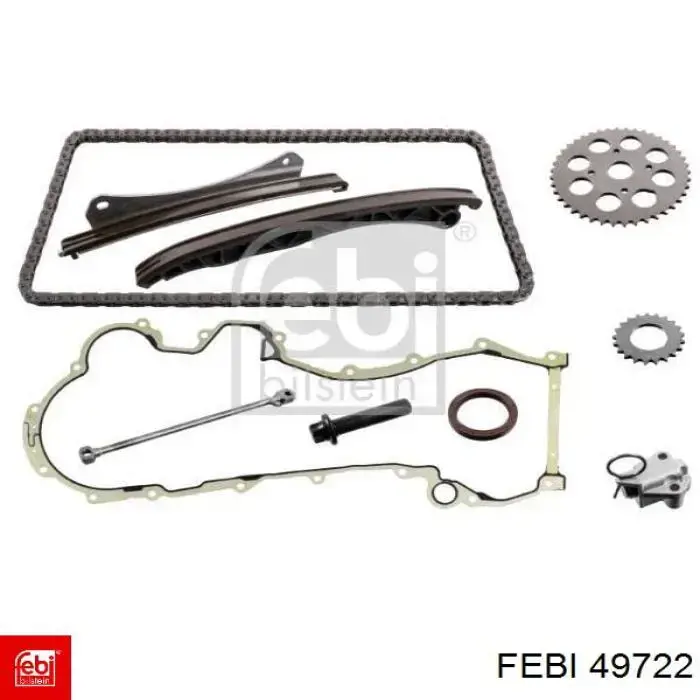 Cadeia do mecanismo de distribuição de gás, kit Febi 49722 preço, a partir de 99,58 USD