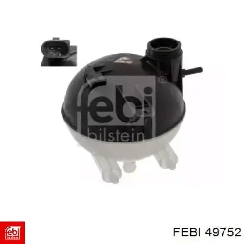 49752 Febi Tanque de expansão do sistema de esfriamento