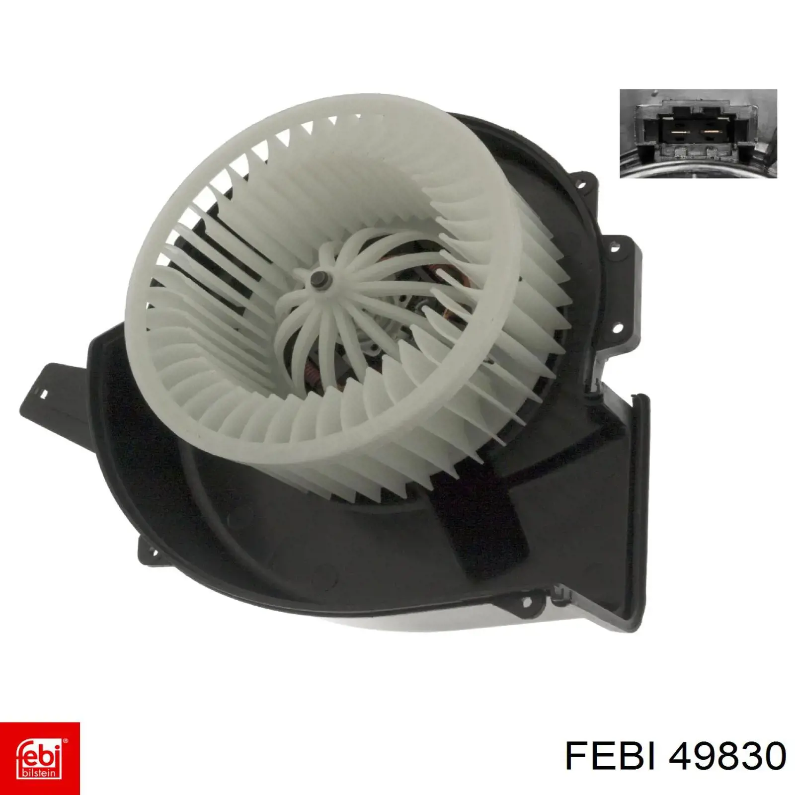 49830 Febi Motor de ventilador de forno (de aquecedor de salão)