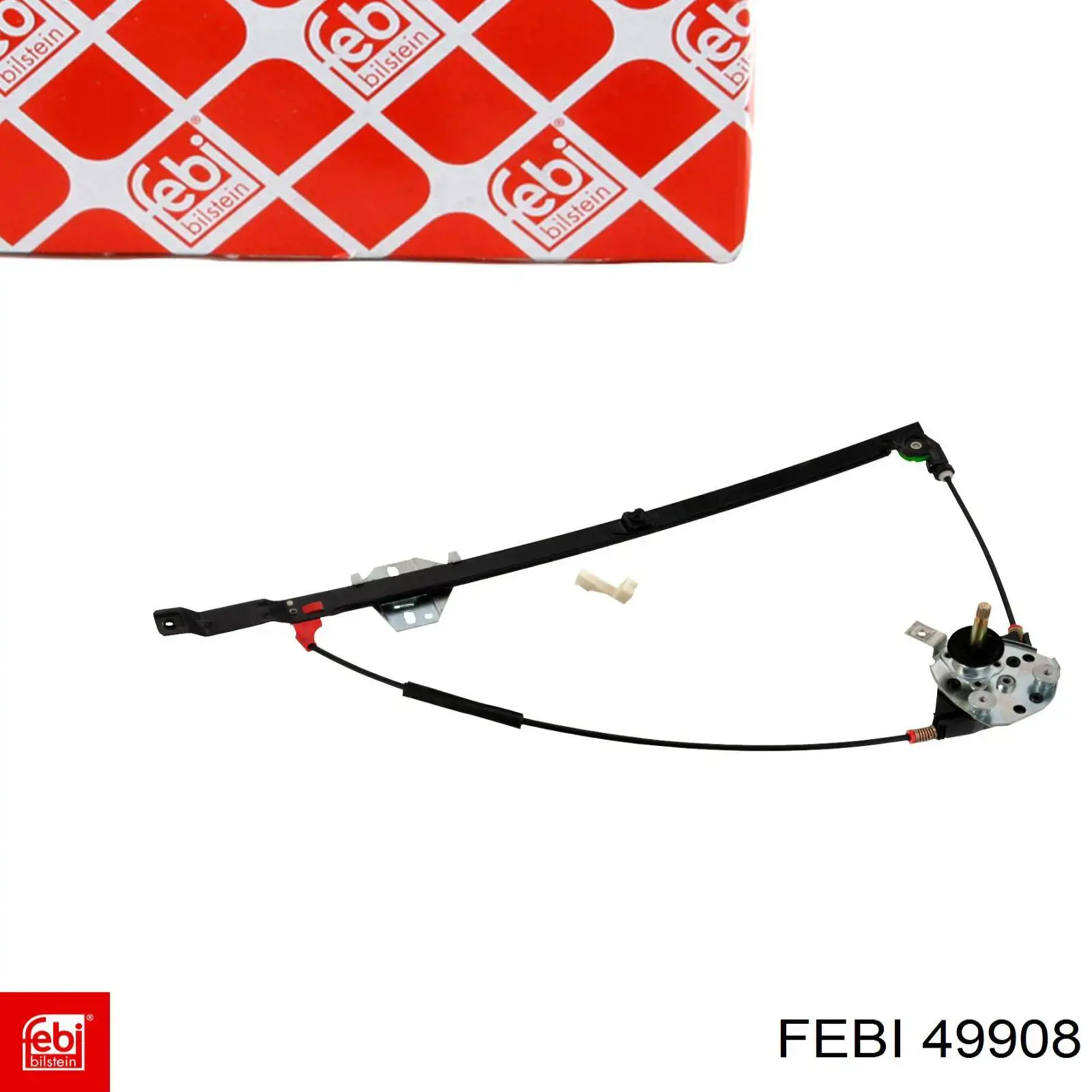 Mecanismo de acionamento de vidro da porta dianteira esquerda Febi 49908 preço, a partir de 42,46 USD