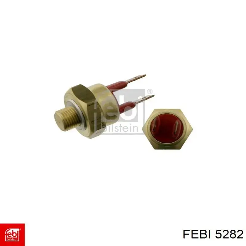 Sensor de temperatura do fluido de esfriamento 5282 Febi