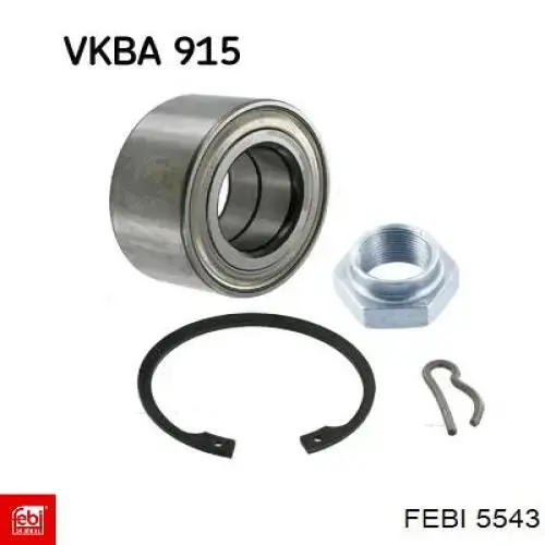 5543 Febi Rolamento de cubo dianteiro