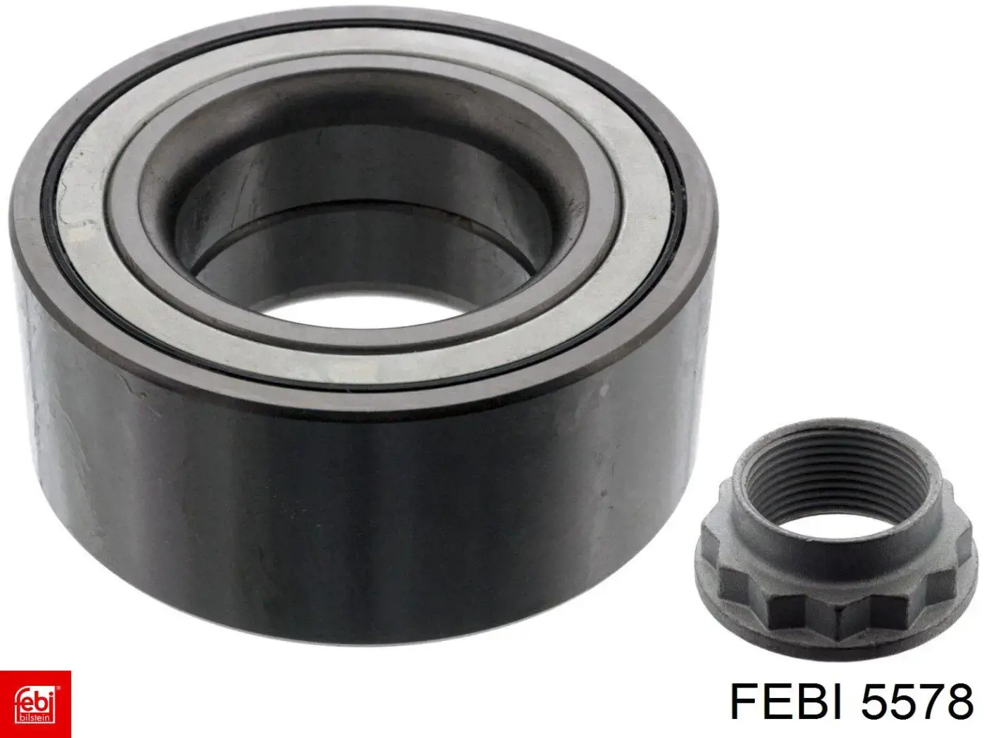 Rolamento de cubo traseiro 5578 Febi