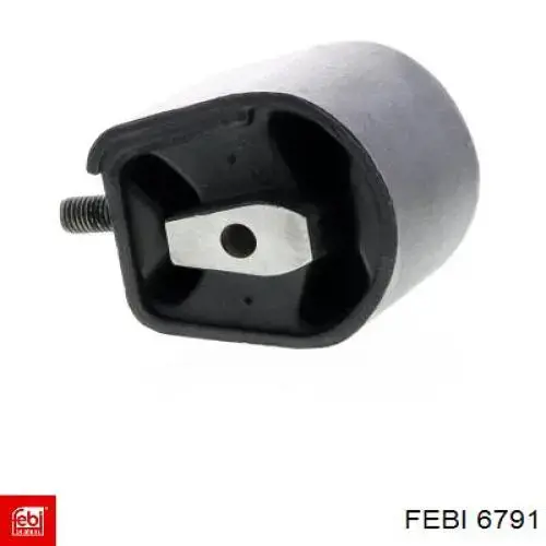 Coxim de transmissão (suporte da caixa de mudança) 6791 Febi