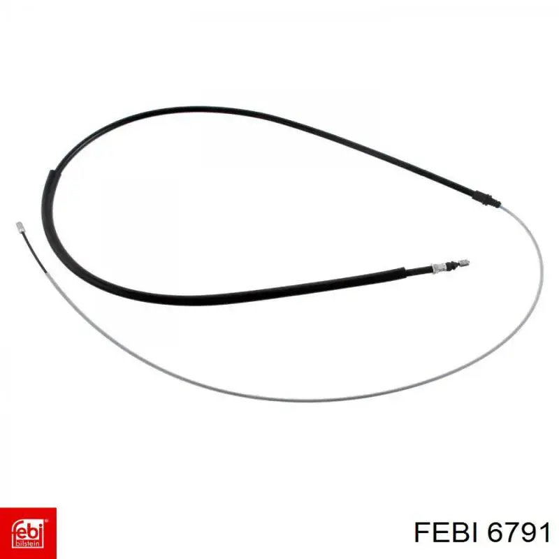 Coxim de transmissão (suporte da caixa de mudança) 6791 Febi