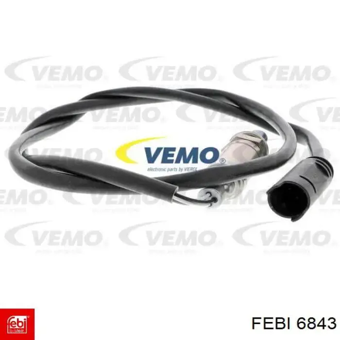 6843 Febi Coxim (suporte) esquerdo/direito de motor