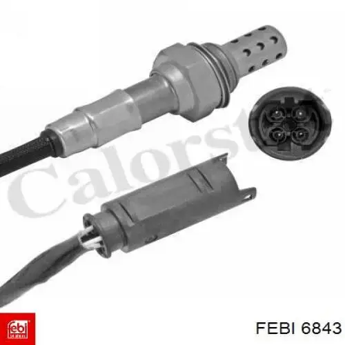 Coxim (suporte) esquerdo/direito de motor Febi 6843