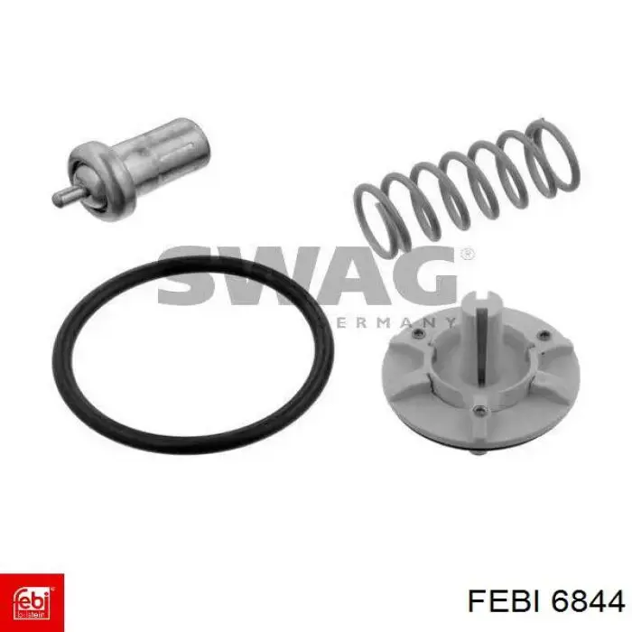 6844 Febi Bucha de suporte de estabilizador traseiro