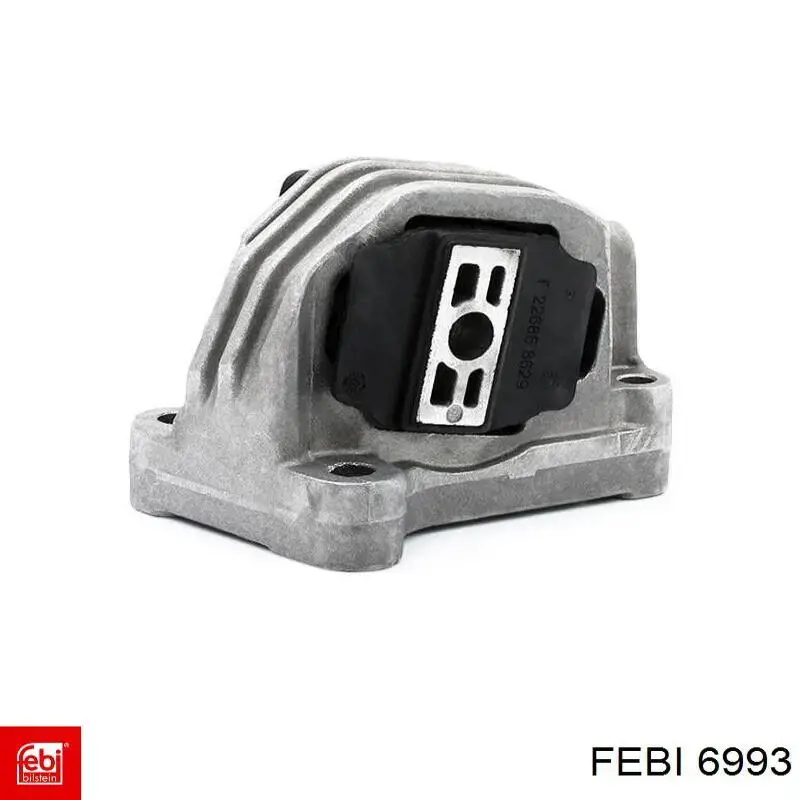 Ventilador elétrico de esfriamento montado (motor + roda de aletas) Febi 6993