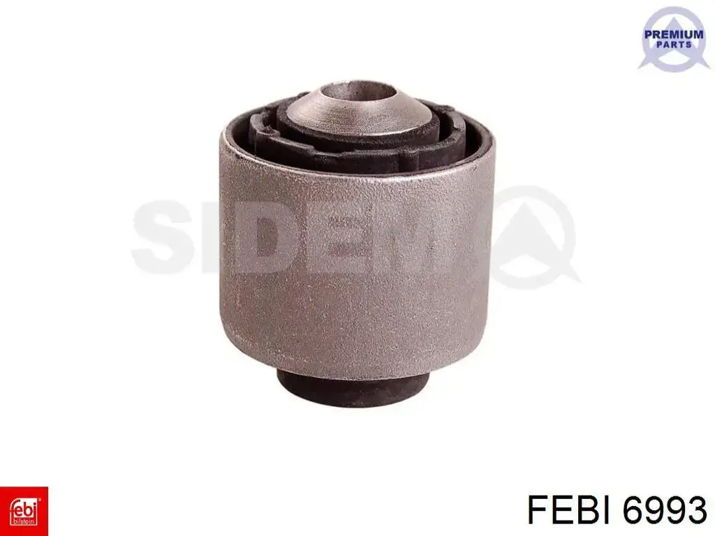 6993 Febi Ventilador elétrico de esfriamento montado (motor + roda de aletas)
