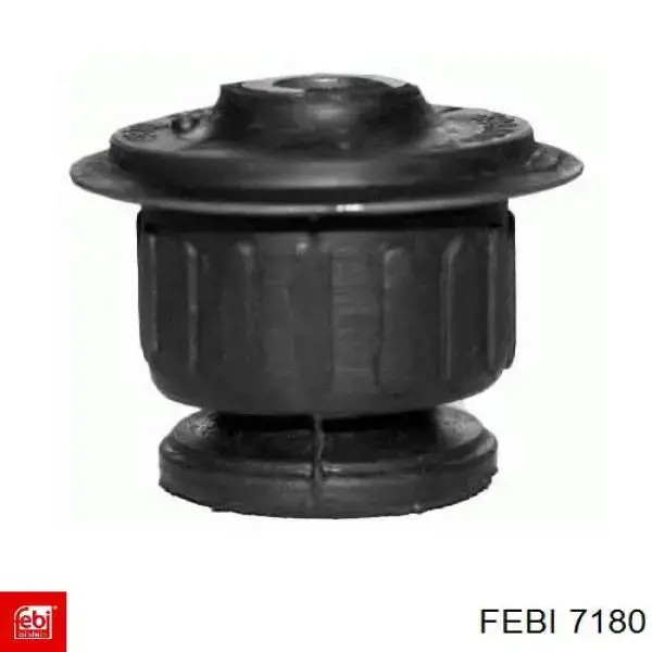 Bloco silencioso (coxim) de viga dianteira (de plataforma veicular) 7180 Febi