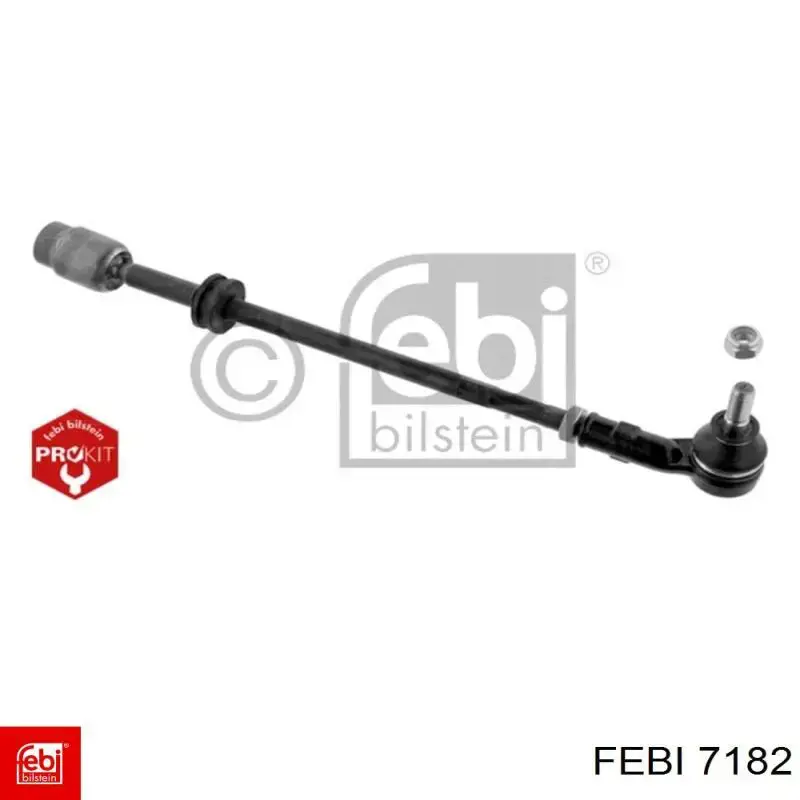 Compre 7182 Febi Bloco silencioso (coxim) de viga dianteira (de plataforma veicular)