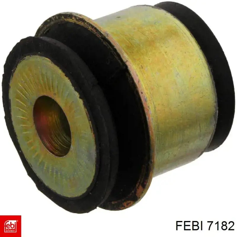Bloco silencioso (coxim) de viga dianteira (de plataforma veicular) 7182 Febi